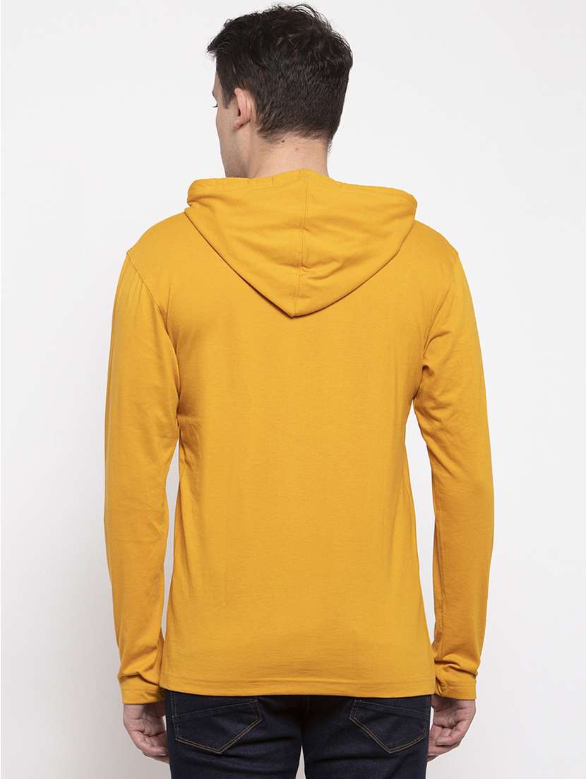 mustard front print t-shirt - 17263852 -  Standard Image - 2