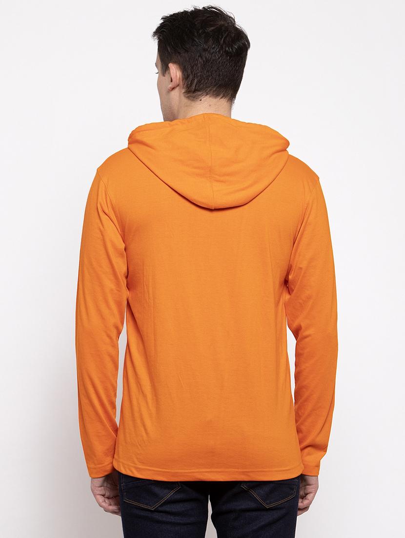 orange front print t-shirt - 17263861 - Standard Image - 2