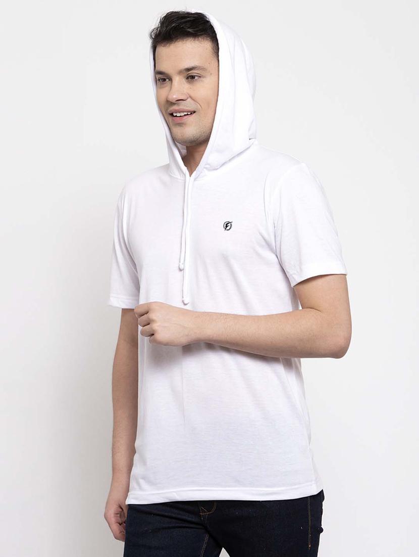 white solid t-shirt - 17263962 - Standard Image - 2