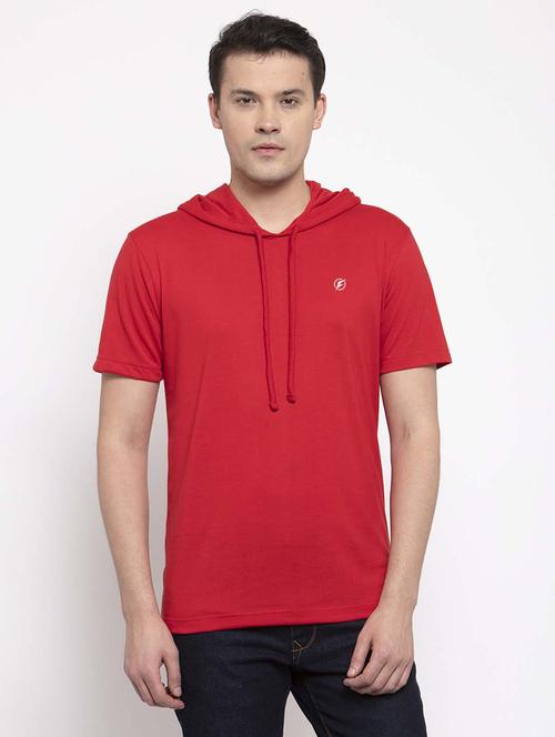 red solid t-shirt - 17263963 - Standard Image - 0