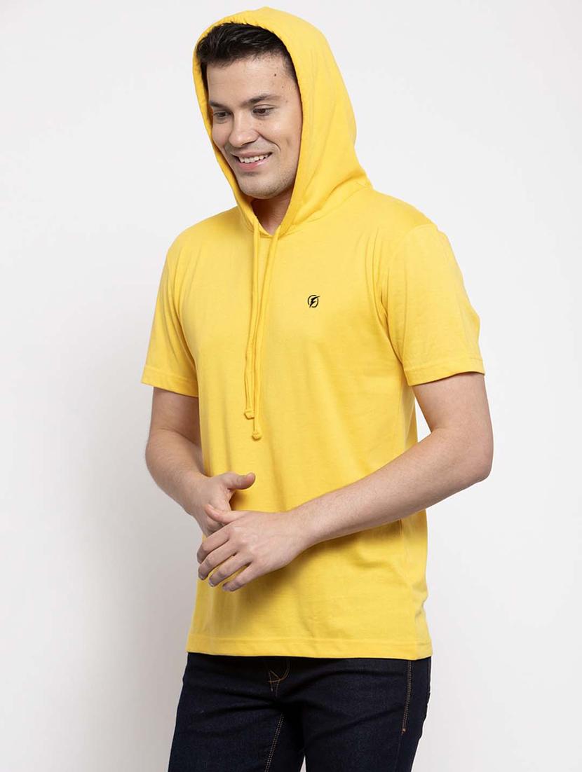 yellow solid t-shirt - 17263965 - Standard Image - 2