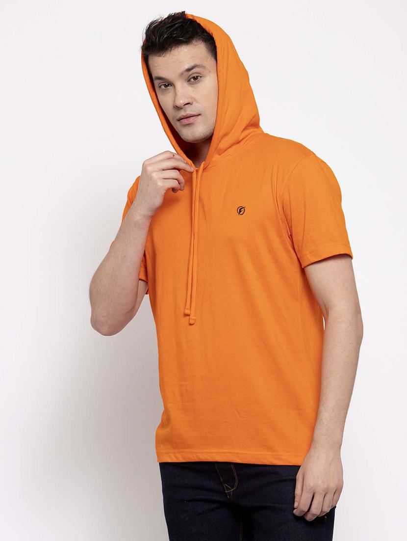 orange solid t-shirt - 17263966 - Standard Image - 2