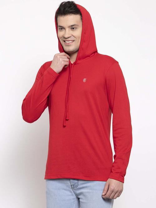red solid t-shirt - 17263973 - Standard Image - 0