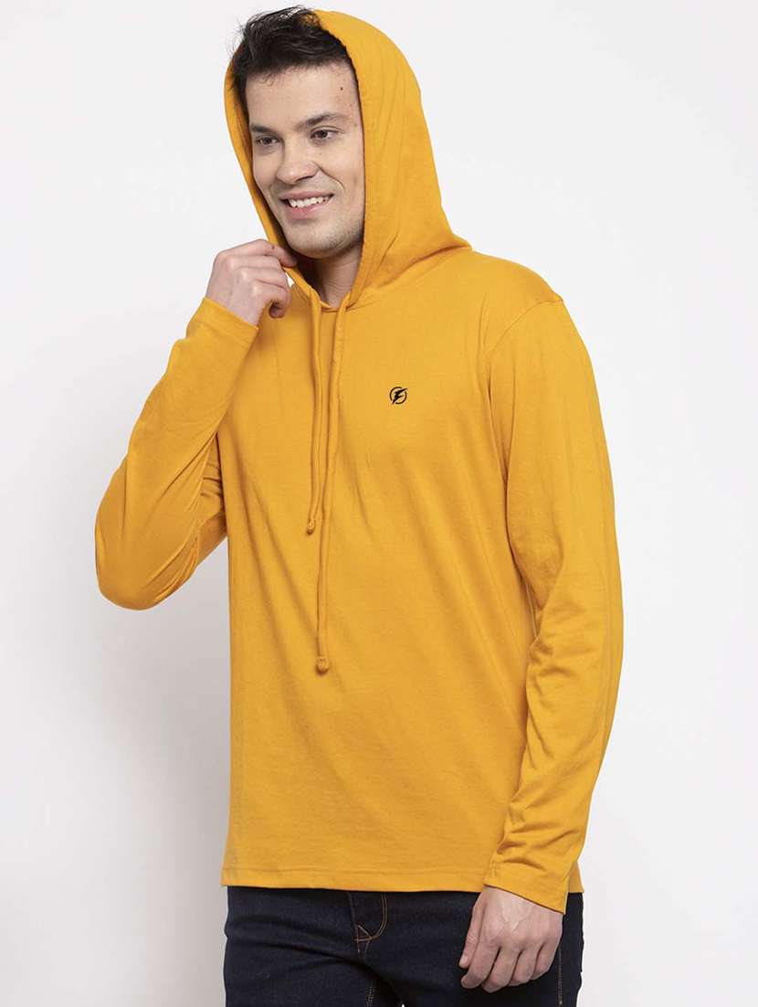 mustard solid t-shirt - 17263980 -  Standard Image - 2