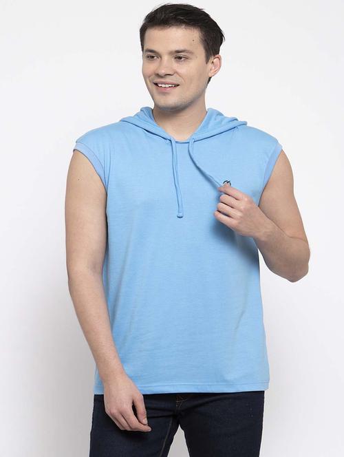 light blue solid t-shirt - 17263999 - Standard Image - 0
