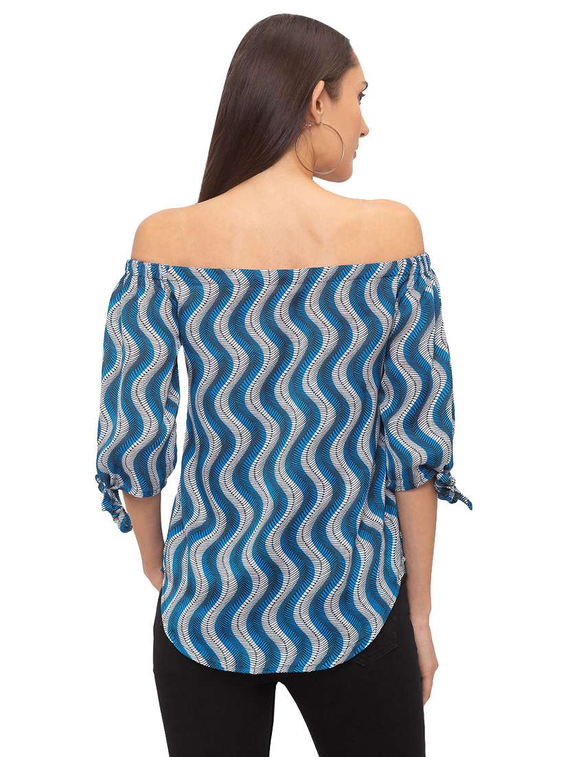 women's straight off shoulder top - 17264205 -  Standard Image - 2