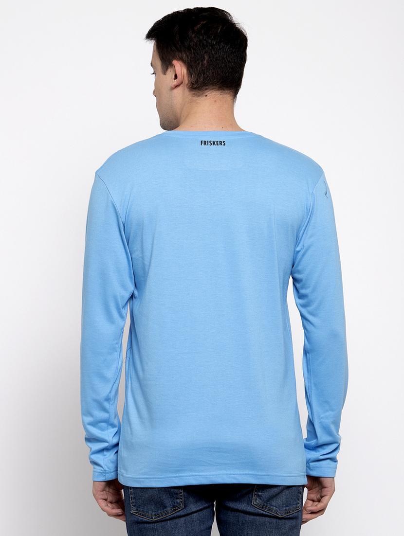 light blue solid t-shirt - 17264537 - Standard Image - 2