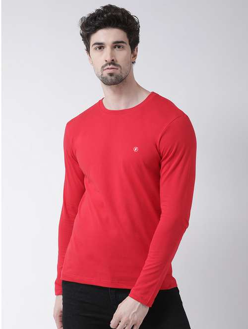 men solid long sleeves t-shirt - 17264553 -  Standard Image - 0