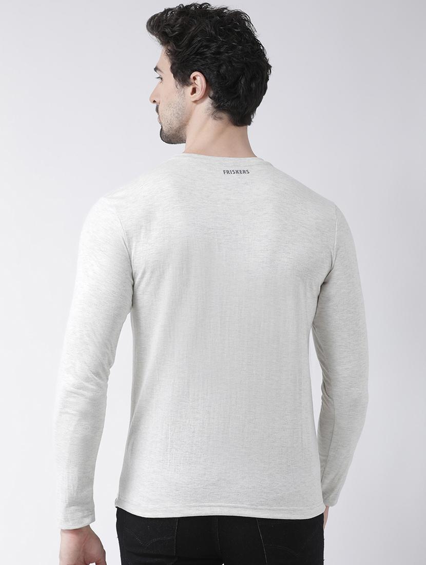 grey solid t-shirt - 17264554 - Standard Image - 2