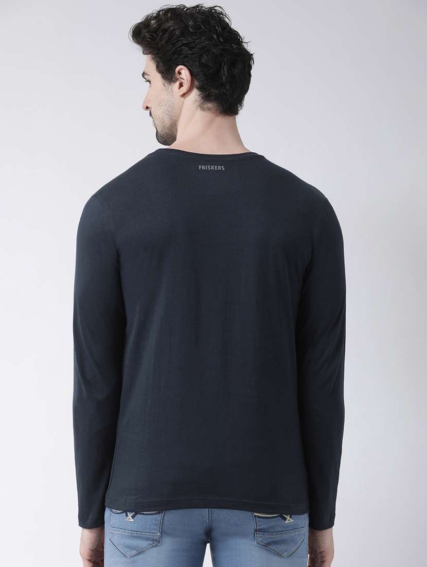 men solid long sleeves t-shirt - 17264560 -  Standard Image - 2