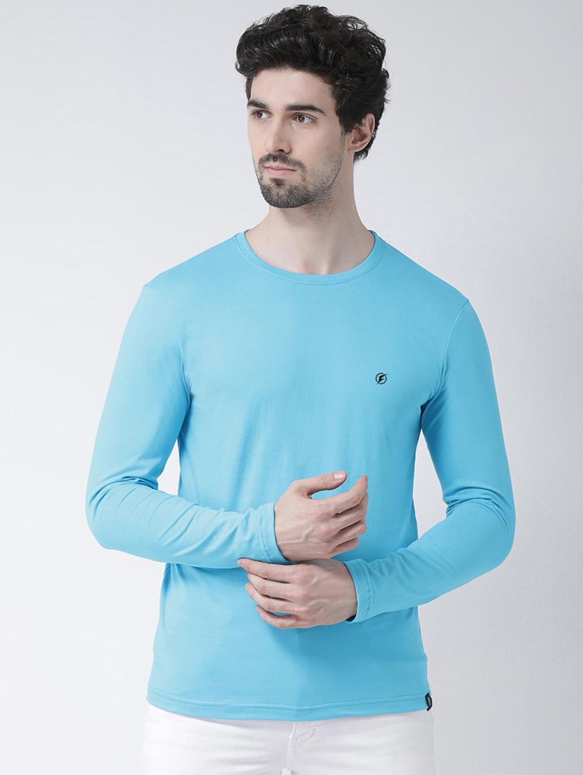 light blue solid t-shirt - 17264561 - Zoom Image - 0
