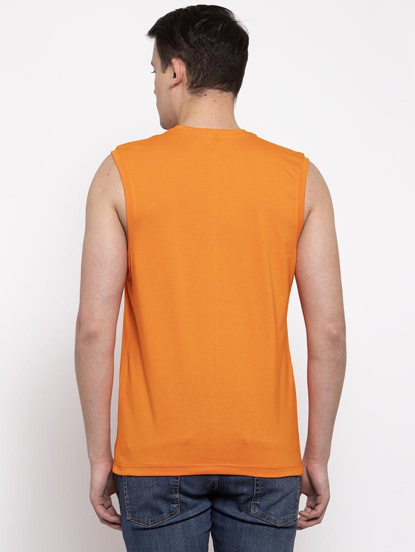 mustard solid t-shirt - 17264574 - Standard Image - 2