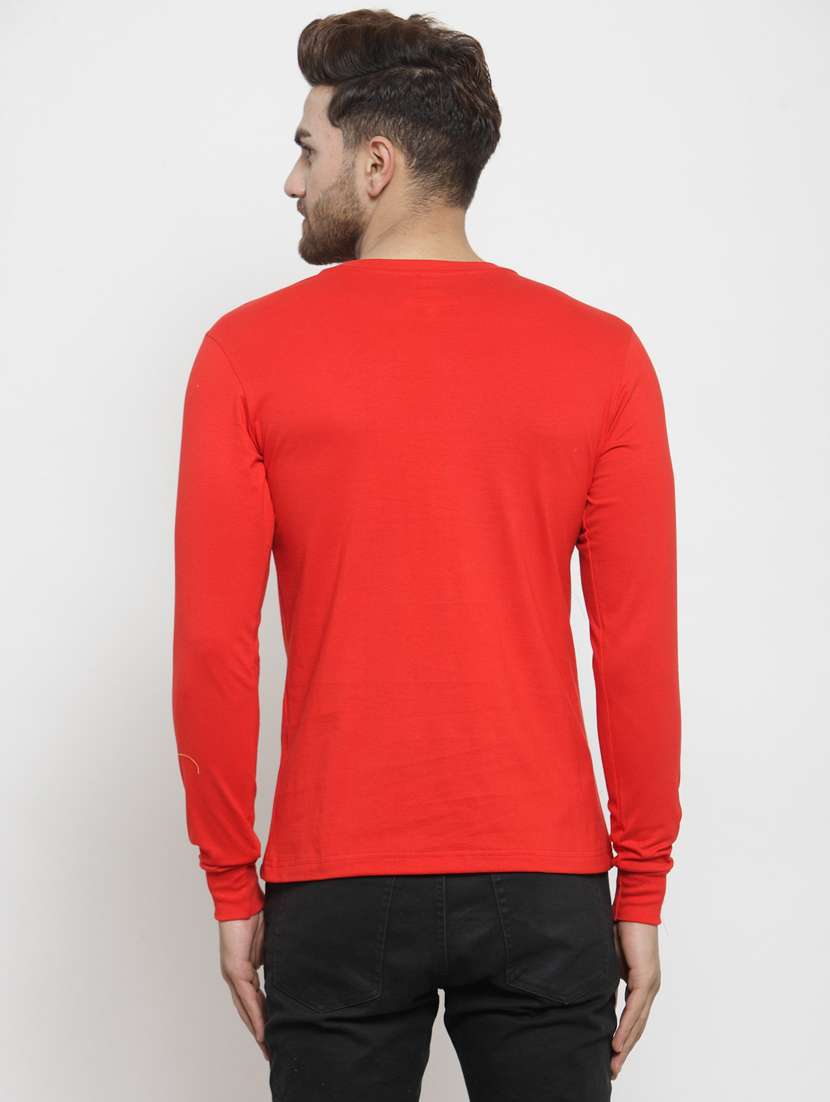 red solid t-shirt - 17264577 - Standard Image - 2