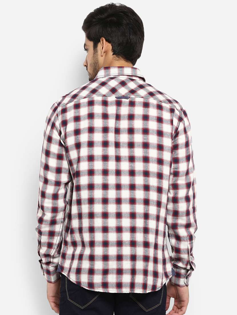 red checkered casual shirt - 17264725 -  Standard Image - 2
