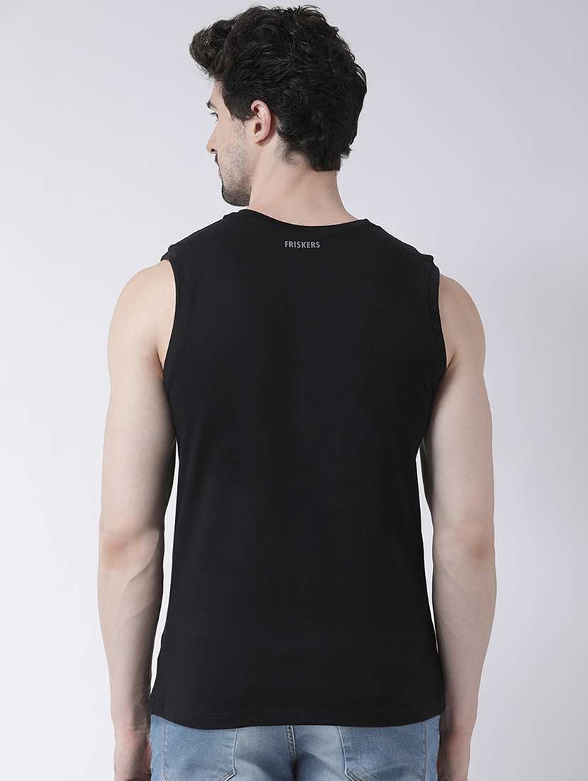 black chest print short sleeve t-shirt - 17267476 - Standard Image - 2