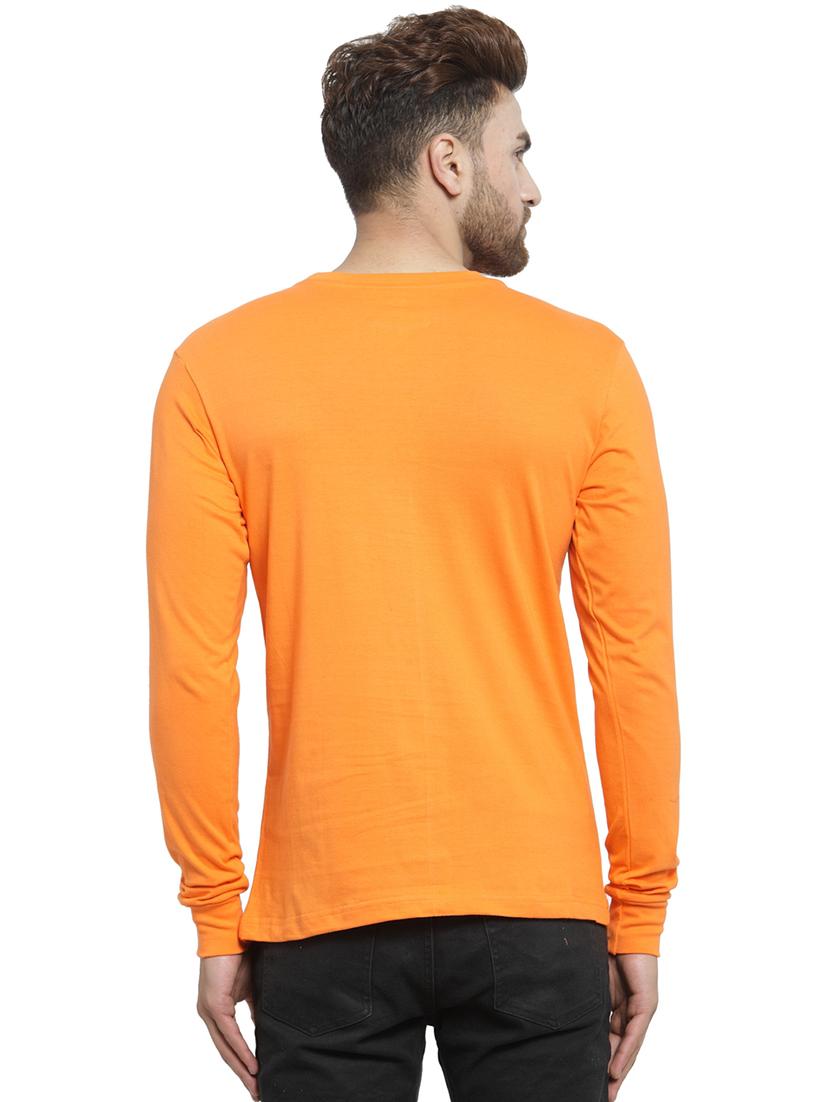 orange front print t-shirt - 17267515 - Standard Image - 2