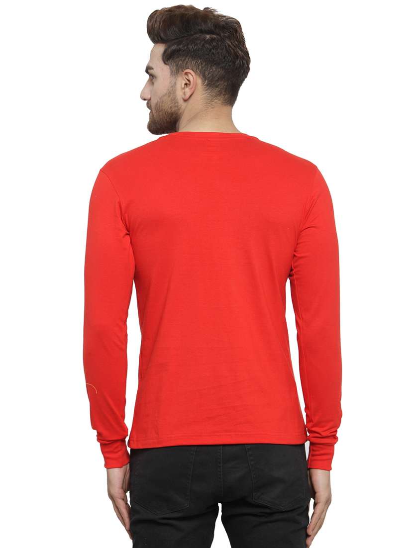 red chest print t-shirt - 17267521 -  Standard Image - 2