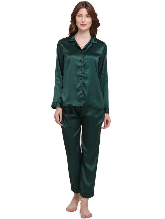satin pyjama nightwear set