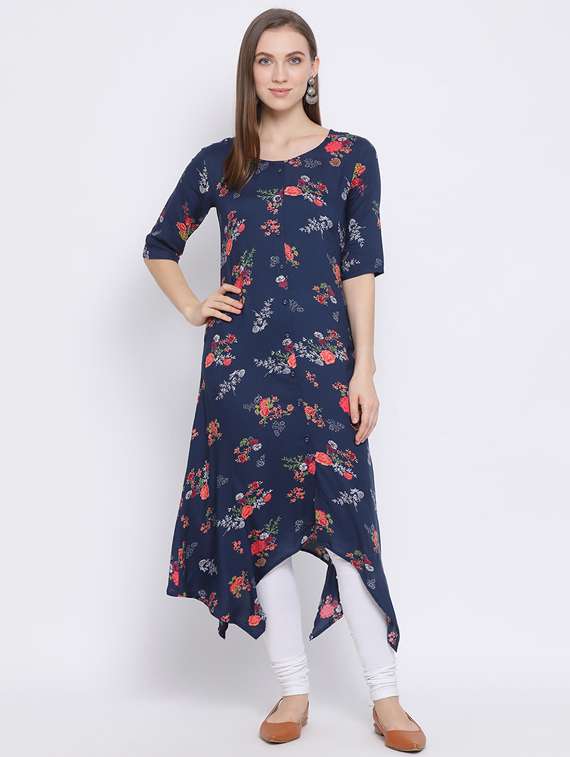 women's asymmetric kurta