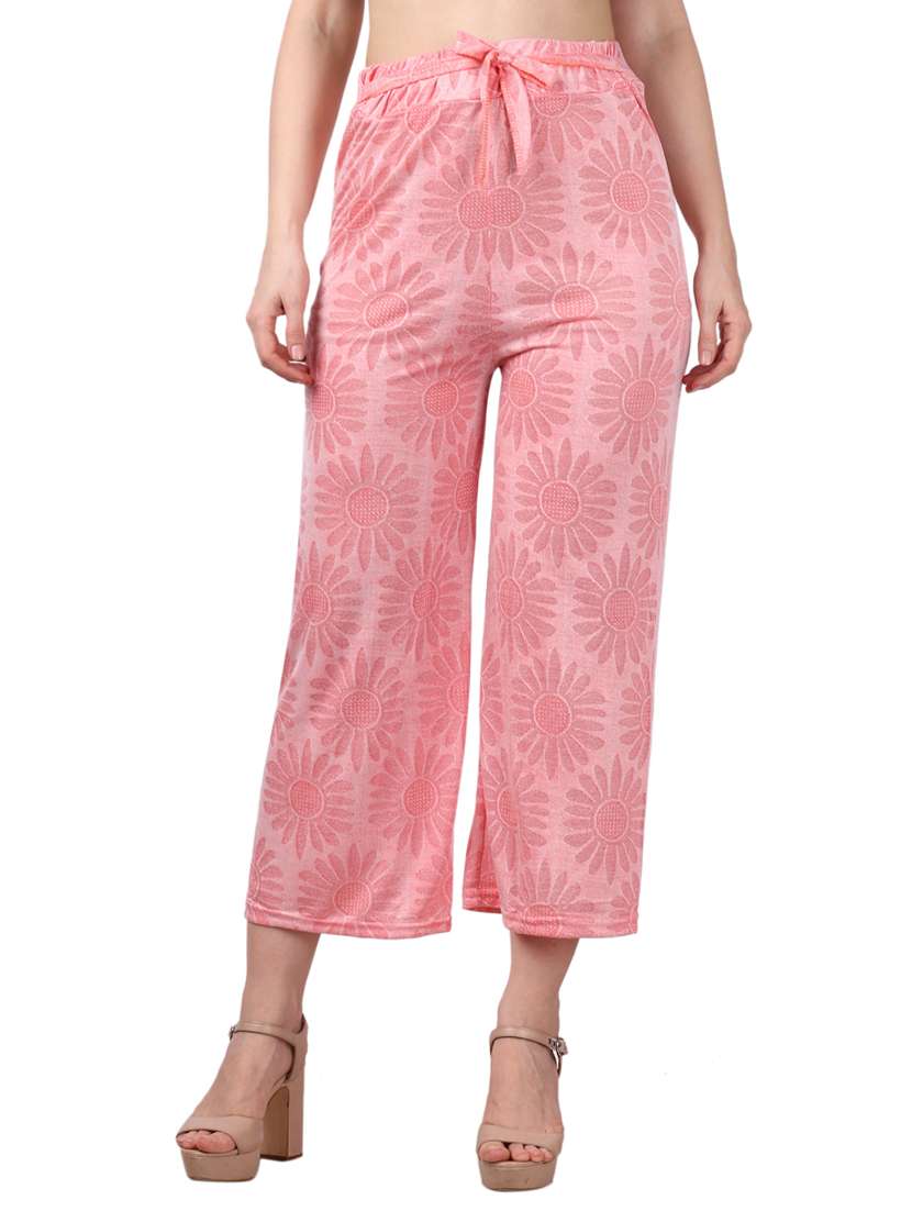 drawstring waist palazzo 