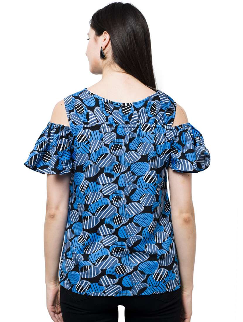 women's straight round neck top - 17272374 -  Standard Image - 2