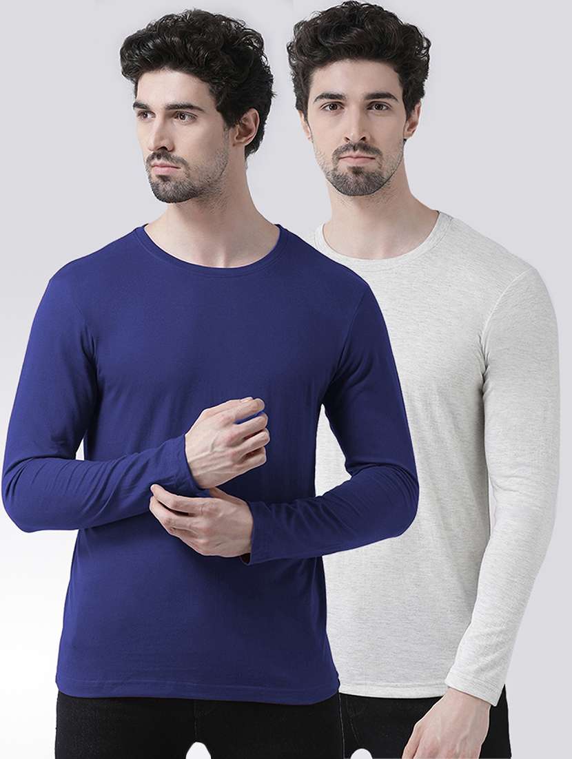 multi colored solid t-shirts combo