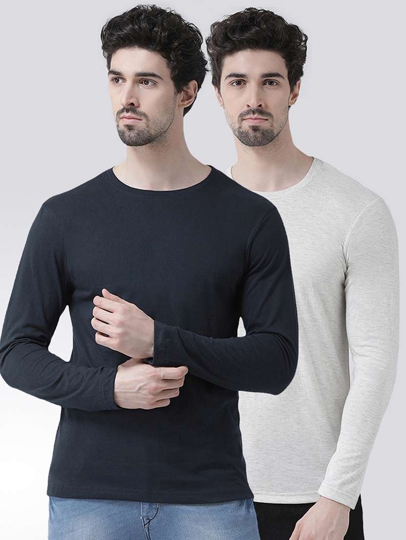 multi colored solid t-shirts combo
