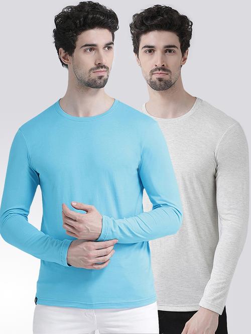 multi colored solid t-shirts combo - 17272660 - Standard Image - 0