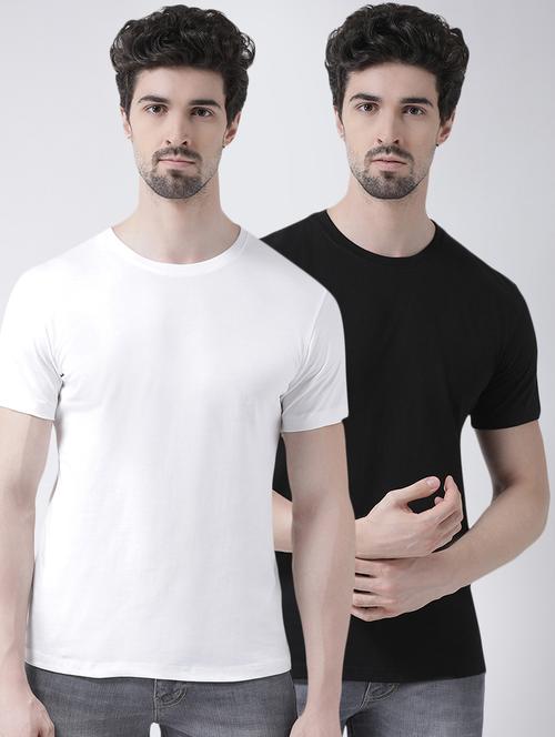 set of 2 solid t-shirt - 17275027 -  Standard Image - 0