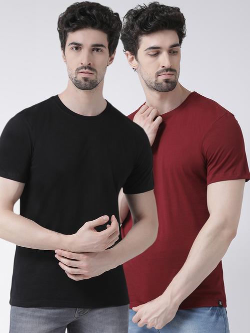 set of 2 solid t-shirt - 17275034 -  Standard Image - 0