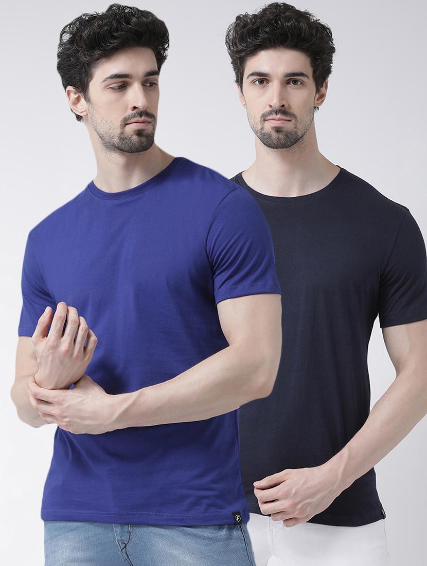 set of 2 solid t-shirt - 17275068 -  Zoom Image - 0