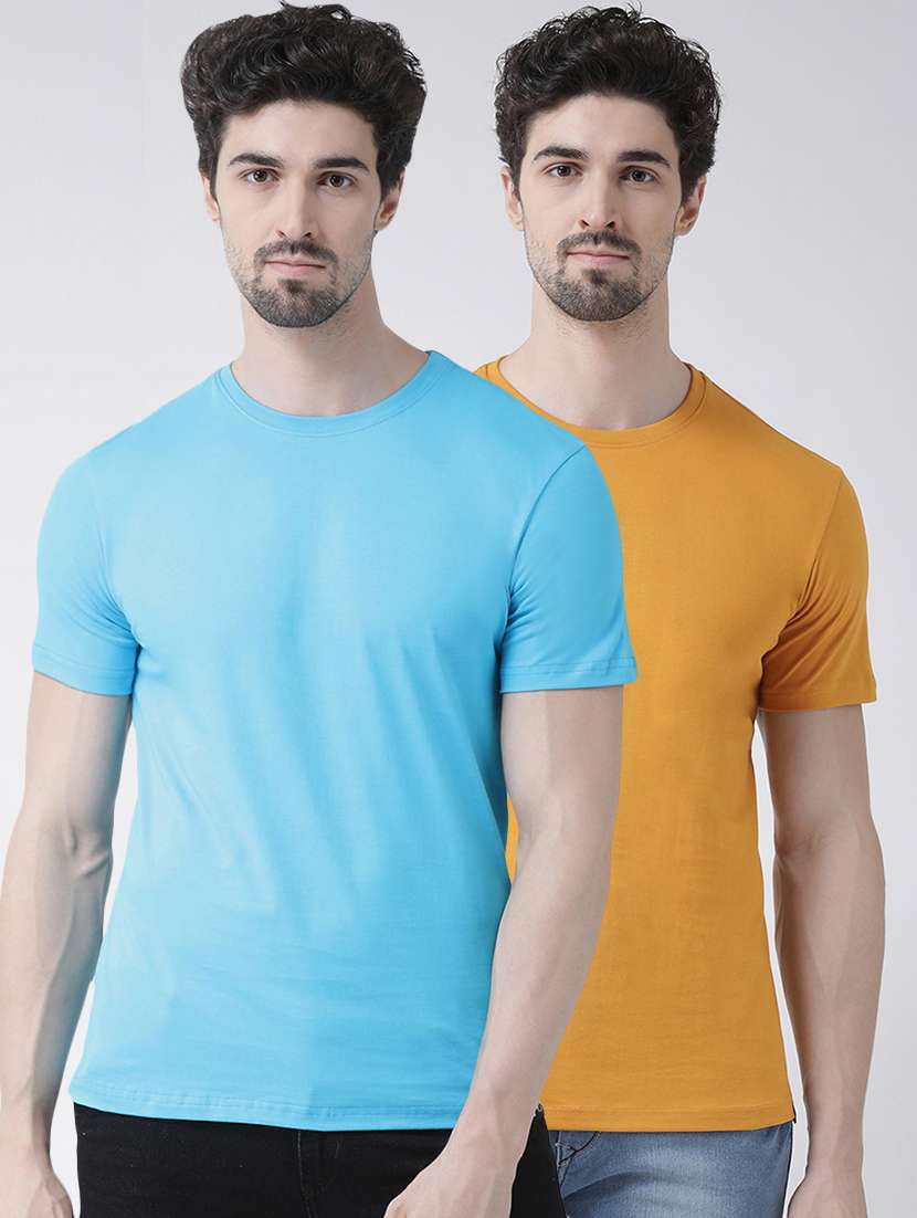 set of 2 solid t-shirt