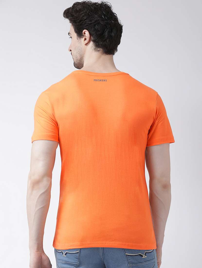 men round neck front print t-shirt - 17275164 -  Standard Image - 2