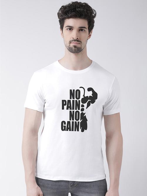 men short sleeved front print t-shirt - 17275167 -  Standard Image - 0