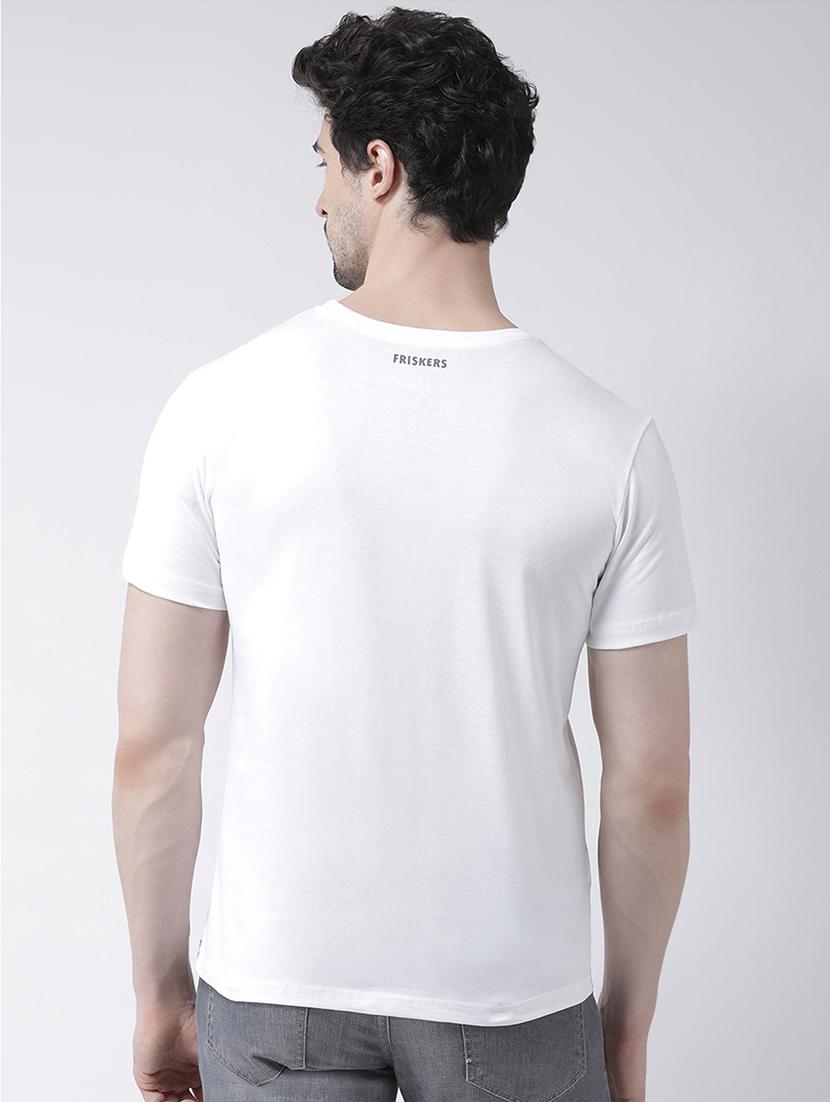 men short sleeved front print t-shirt - 17275167 - Standard Image - 2