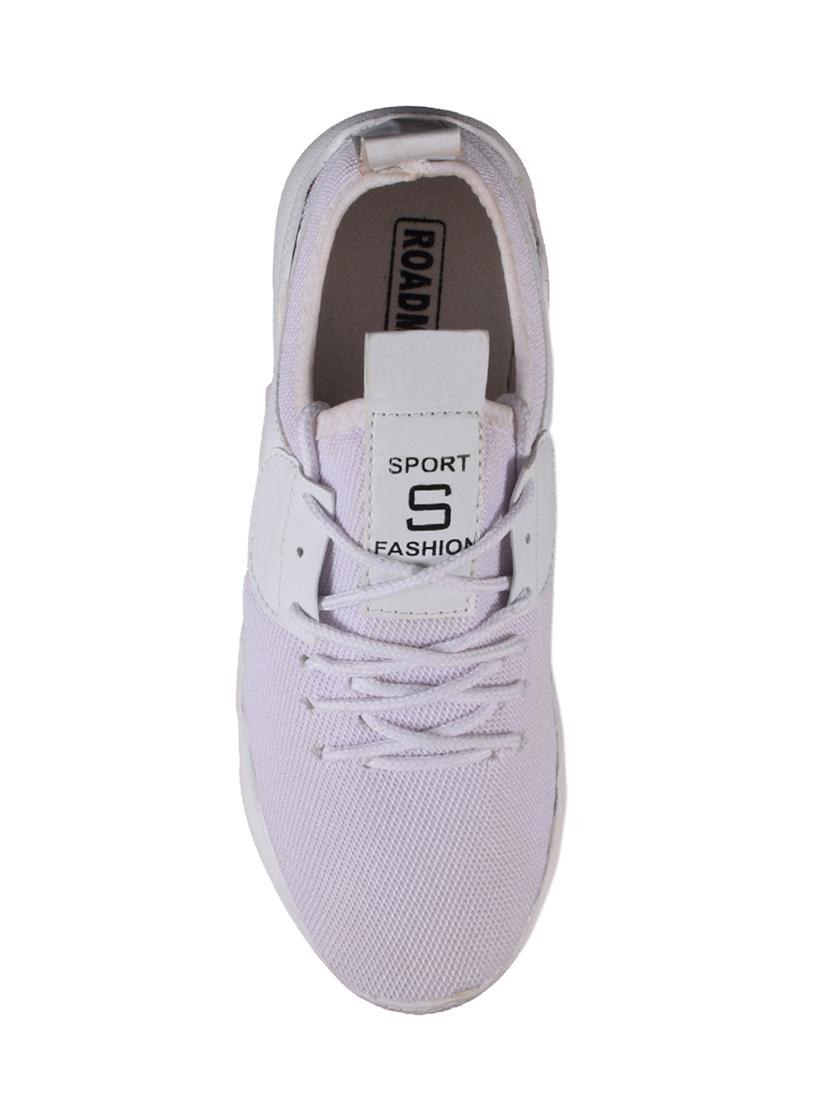 white lace up sport shoes - 17277134 - Standard Image - 2