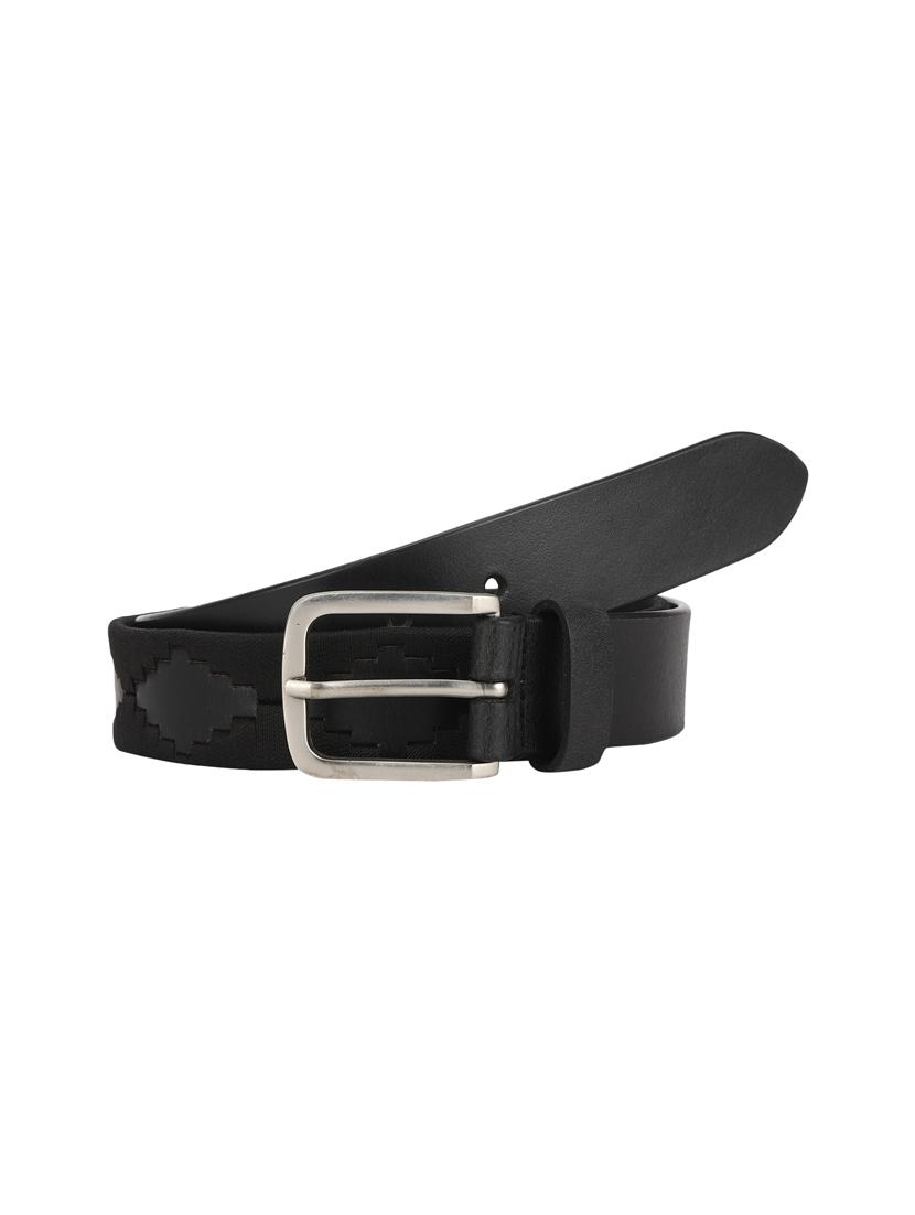 black leather belt - 17277615 -  Zoom Image - 0