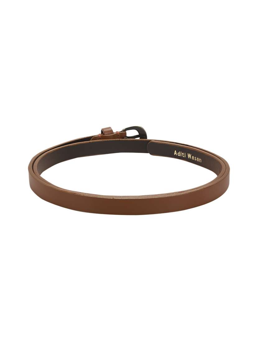 brown  leather belt - 17277625 -  Standard Image - 2