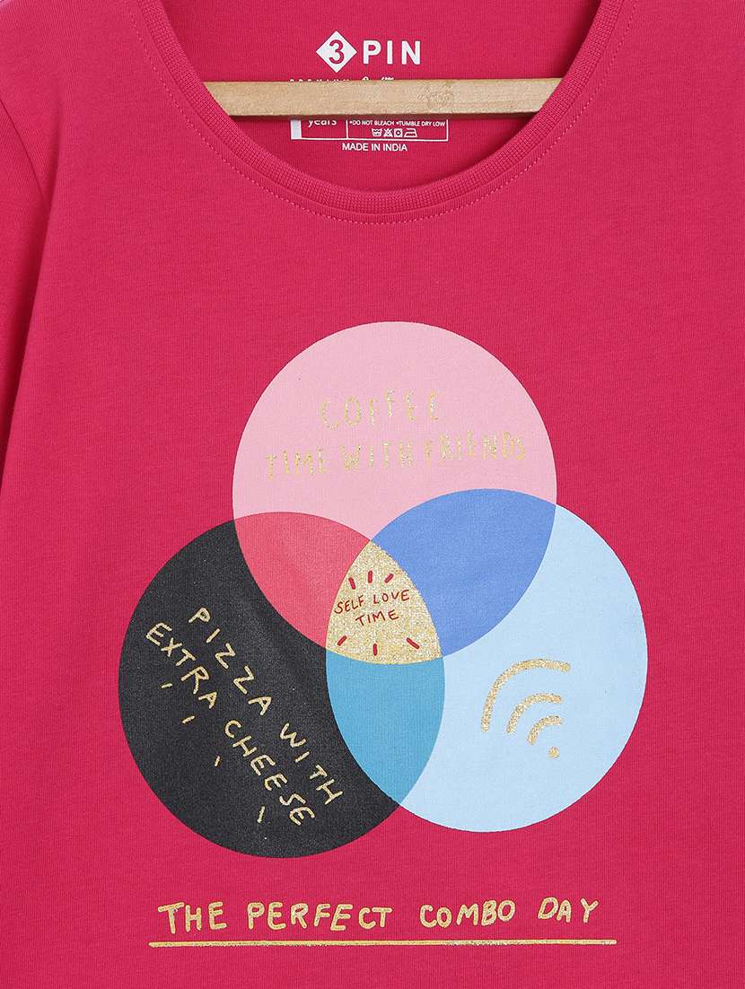 pink cotton regular tees  - 17277786 -  Standard Image - 2