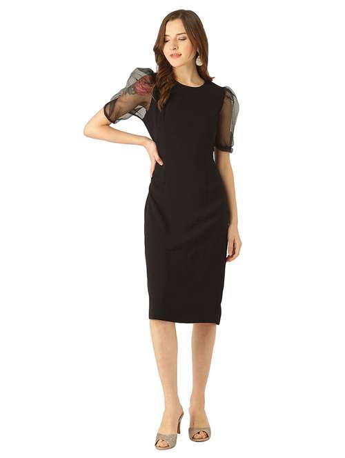 women's bodycon solid dress - 17284354 -  Standard Image - 0