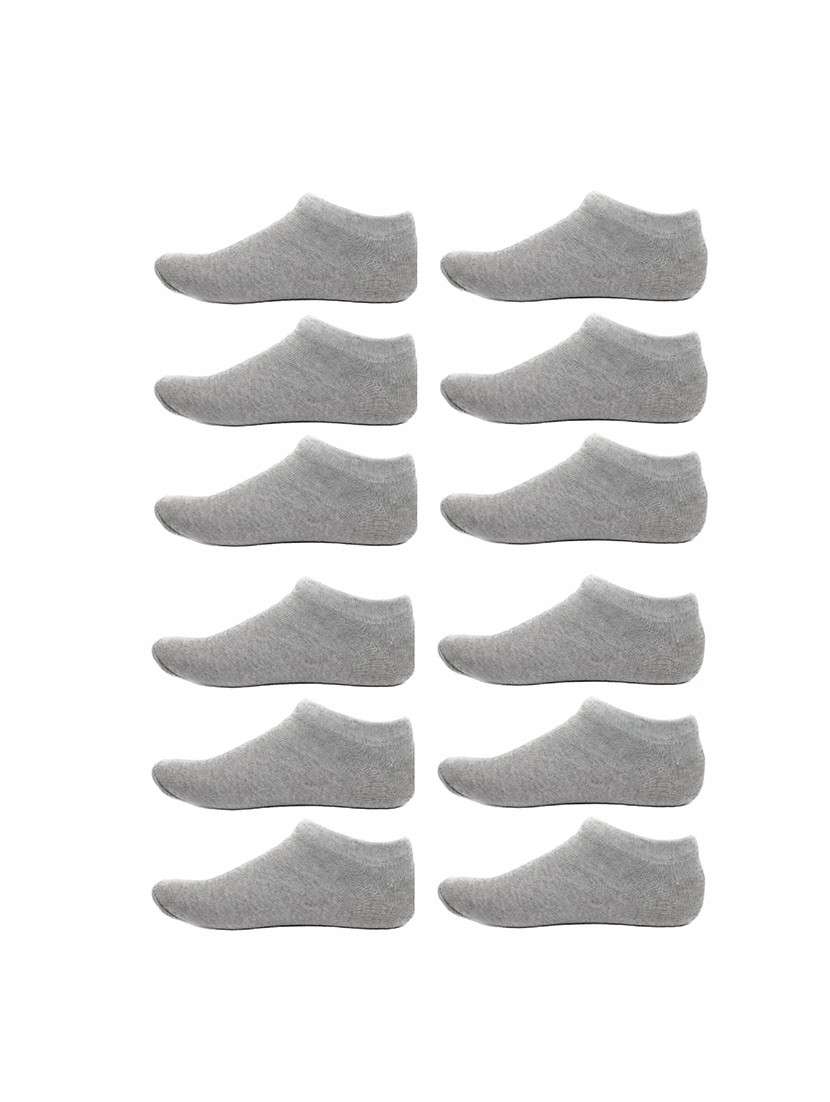 men pack of 6 solid ankle length  sock