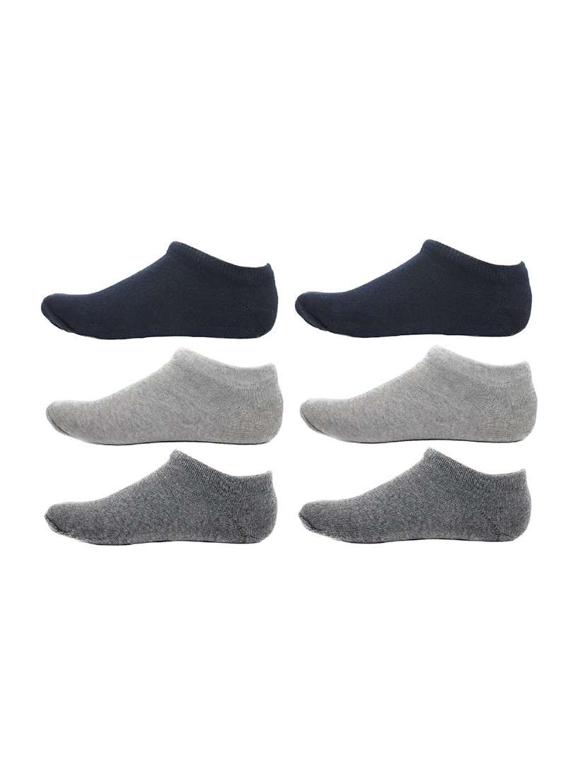 men pack of 3 solid ankle length  sock