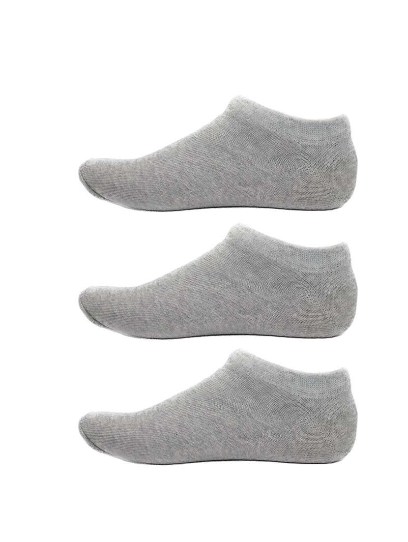 men pack of 3 solid ankle length  sock