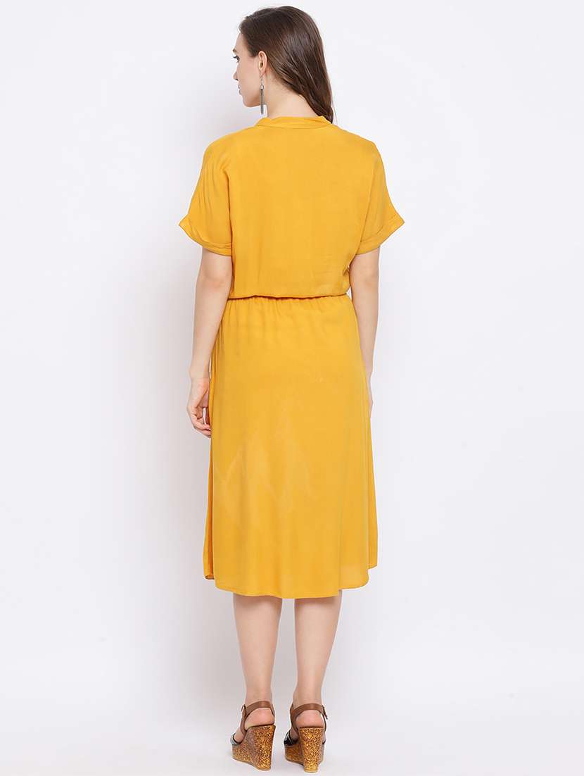 pocket detail a-line dress - 17288478 -  Standard Image - 2