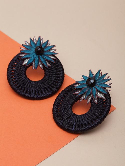 multi colored metal hoop earring - 17289423 - Standard Image - 0