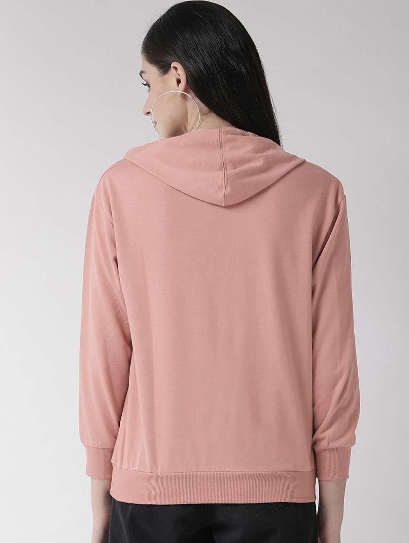 women chest print long sleeve sweatshirt - 17289465 -  Standard Image - 2