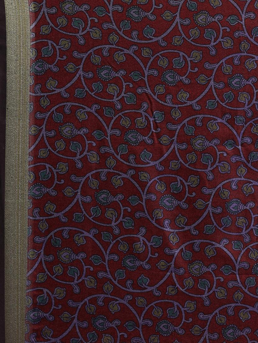 kalamkari printed saree with blouse - 17290149 - Standard Image - 2