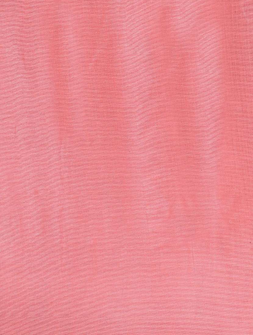 solid bordered saree with blouse - 17290267 -  Standard Image - 2