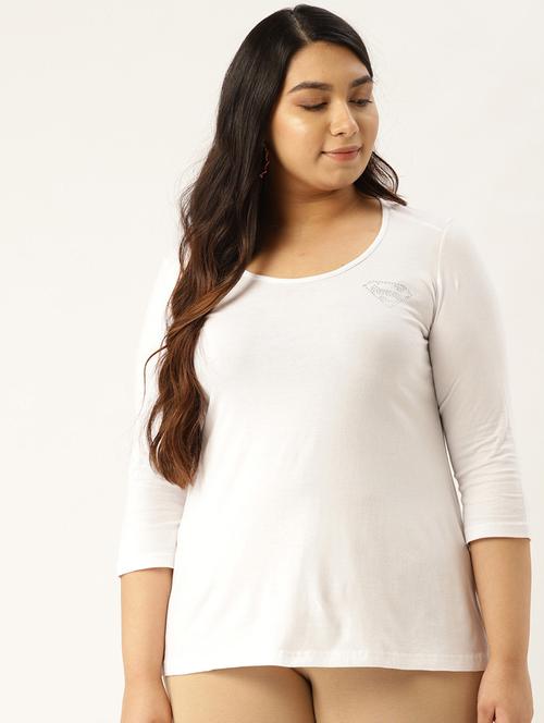 women's plain round neck t-shirt - 17291053 -  Standard Image - 0