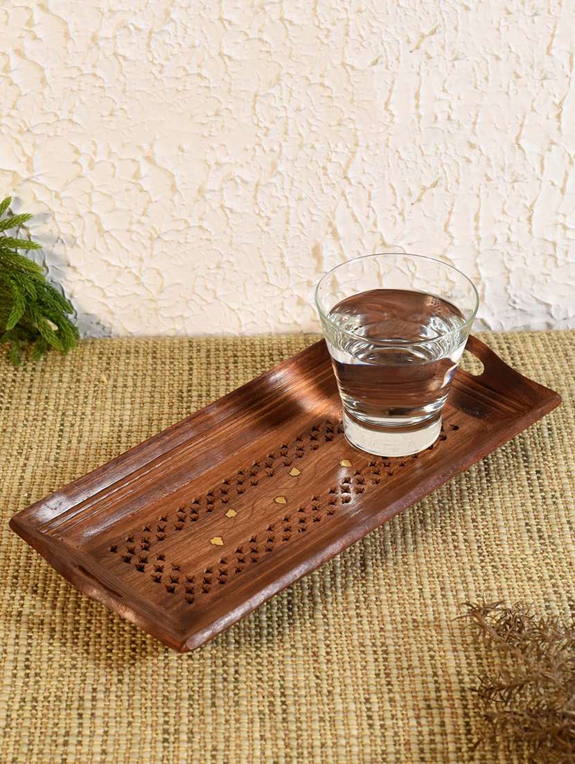  solid wooden tray  